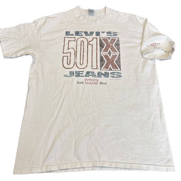 Levi's Other - Vintage Levi’s 501 XX Made In USA Shirt Size XL 1990 Denim White